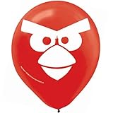 Angry Birds Party Supplies 12" Helium Balloons - 6 count