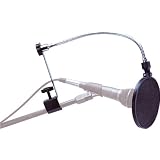 Raxxess RAX POMT Stoppit 6 Inch Microphone Pop Filter with Gooseneck