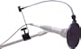 Raxxess RAX POMT Stoppit 6 Inch Microphone Pop Filter with Gooseneck