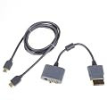 NEEWER 6ft HDMI+RCA Audio Adapter Cable/Cord for Xbox 360 Slim