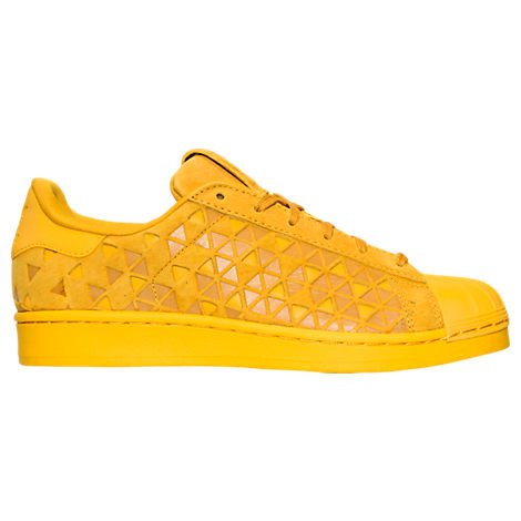 adidas Originals Girls  Superstar J Sneaker, Bold Gold/Bold Gold/Bold Gold, 6 M US Big Kid