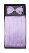 SILK Cumberbund & BowTie LILAC PURPLE Men's Cummerbund & Bow Tie Set