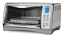 Black & Decker CTO4550SD 6-Slice Digital CounterTop Convection Oven with Pizza Bump, Stainless Steel