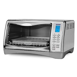 Black & Decker  CTO4550SD 6-Slice Digital CounterTop Convection Oven with Pizza Bump, Stainless Steel