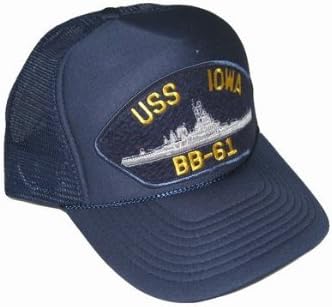Navy Ships Trucker Hat - USS IOWA BB-61