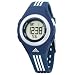 Adidas Kids - ADM4014 - Montre Junior - Quartz Digitale - Multifonctions - Bracelet Plastique Bleu Bandes Blanches