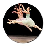 Ballet Sport Round Mouse Pad