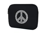 LUXE Swarovski Crystal Peace Rhinestone Plush iPad & iPad 2 Case