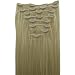 Clip In Extensions 100% Kanekalon 8 teiliges Haarverl�ngerungsset 50 cm Farbe #613 hellblond