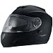 Daytona Crossover Flat Black Matte Dual Visor Full Face DOT Motorcycle Helmet [Medium]