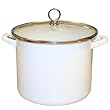 Reston Lloyd Calypso Basics 8-Qt. Stock Pot, White