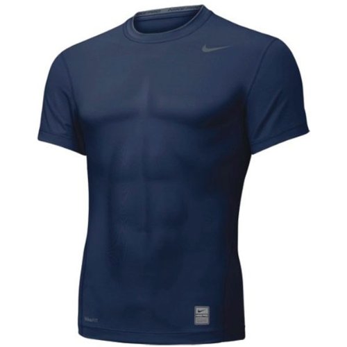 Nike269603 Pro Combat Compression Short Sleeve Crew