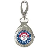 Texas Rangers MLB Grandstand Series Clip-On Watch
