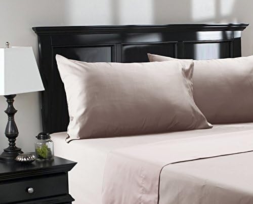 Versatile collection 600 thread count KING SHEET SET, BLUSH - 1 FLAT SHEET,1FITTED SHEET, 2 KING PILLOWCASES
