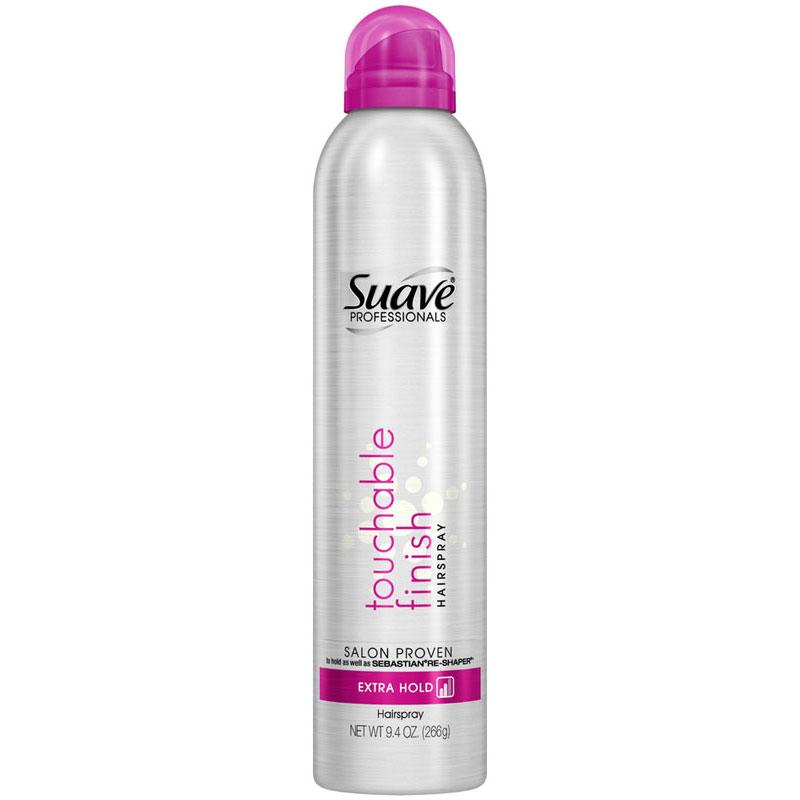 Suave Professionals Hair Spray Aerosol Touchable Finish