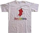 SANTA - Stocking - White T-shirt