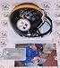 Jack Lambert Autographed Pittsburgh Steelers Mini Football Helmet with Inscription