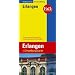 Falk Stadtplan Extra Standardfaltung Erlangen