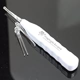 ECOMGEAR (TM) White Flashlight Ear Cleaner Earwax Remover Earpick
