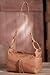 Womens Hobo Boxcar Leather Handbag