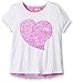 Dream Star Girls' Little Open Back Top W. Lace/Stone Applique