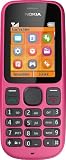 Nokia 100 Handy (4,6 cm (1,8 Zoll) Display, Radio, MP3) pink