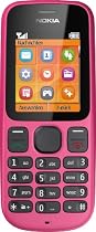 Nokia 100 Handy (4,6 cm (1,8 Zoll) Display, Radio, MP3) pink