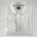 ラルフローレンラグビー 正規品 メンズ長袖シャツ Solid University Oxford ホワイト XL 並行輸入品
