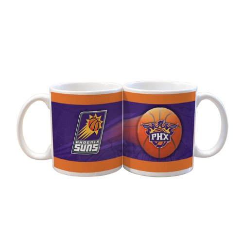 NBA Phoenix Suns 2 Pack 11oz White SportsBall Mug