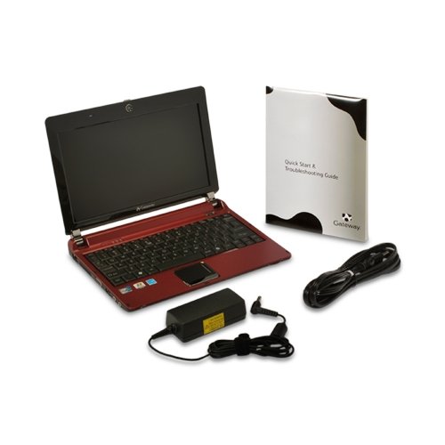Gateway LT2024u 10.1-Inch Red Netbook - 3 Hours of Battery Life (Windows 7 Starter) image