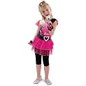 Rockin' Diva Barbie Toddler/Child Halloween Costume (Small (4-6X))