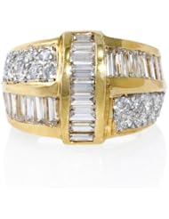 Diamond 14k Yellow Gold Ring