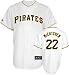 Andrew McCutchen Youth Jersey: 2009 Majestic Home White Replica #22 Pittsburgh Pirates Jersey - Small (8)