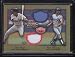 Wade Boggs and Keith Hernandez Dual Game Used Jersey Card 2002 Fleer Fall Classic October Legends New York Yankees New York Mets Hall of Fame