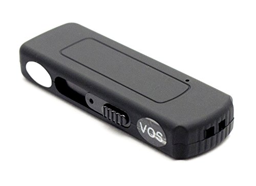 Spy-Max Voice Activated 4GB USB Digital Voice Recorder - Hidden Spy Microphone - Functional Flash Drive - Dictaphone Transcriber - Best Device for Covert or Personal Recording - 3 Free Security EBooks