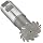 Niagara Cutter TS109 T-Slot Shank Type Cutter, High Speed Steel, Uncoated (Bright), Weldon Shank, 10 Helix Angle, 2" Cutter Diameter, 12 Tooth, 5/32" Width