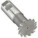 Niagara Cutter TS109 T-Slot Shank Type Cutter, High Speed Steel, Uncoated (Bright), Weldon Shank, 10 Helix Angle, 2" Cutter Diameter, 12 Tooth, 5/32" Width
