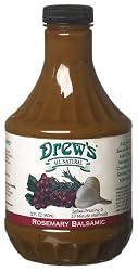 Drew's All Natural Rosemary Balsamic Salad Dressing, 32-Ounce Bottles (Pack of 3)
