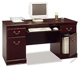 Bush Furniture Birmingham Executive Credenza, Harvest Cherry