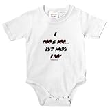 Knit Baby Infant Bodysuit Onesie - 5.5oz.100% Cotton Jersey Knit - with 3 snap bottom in White Light Pink or Baby Blue I coo & poo it