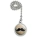 Curly Mustache Ceiling Fan and Light Pull Chain