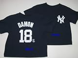 JOHNNY DAMON New York Yankees (100% Cotton) Infant T-SHIRT with Name & Number