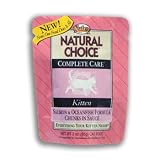 Nutro Natural Choice Complete Care Kitten Salmon and Oceanfish Food Pouch 3 oz.
