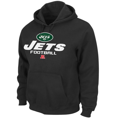 New York Jets Critical Victory Hooded Sweatshirt Large