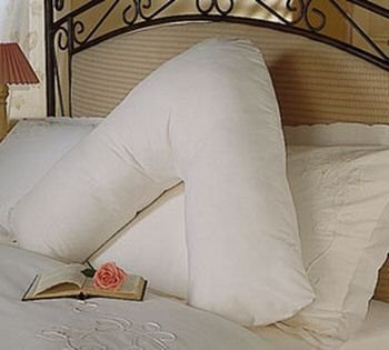 New V Nursing Orthopaedic Neck Support Pillow Plus Free Pillowcase