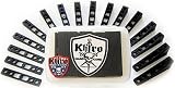 Khiro Rail Riser Kit Angles & Wedges Black Skateboarding Risers
