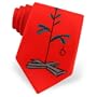Men's A Most Pathetic Tree Silk Ties by Wild Ties in Red