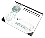 AT-A-GLANCE SK24R00 Nonrefillable One-Color Monthly Desk Pad Calendar, Recycled, 22 X 17, Jan.-Dec., Carton of 24