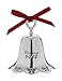 Towle 2016 Silver Plate Pierced Bell Ornament, 37th Edition