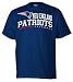 NFL Men's New England Patriots Arched Horizon Tee Shirt